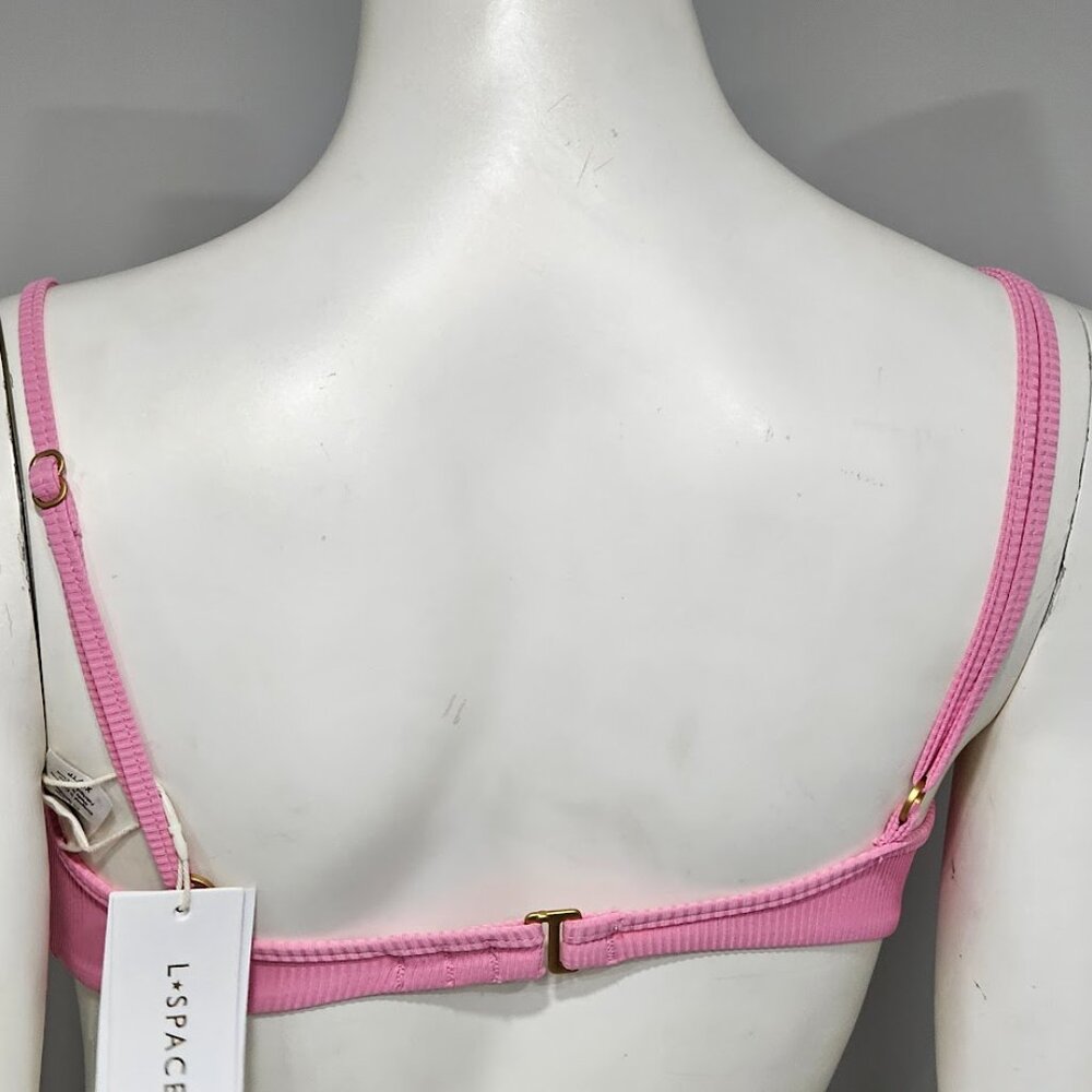 L*Space  Ribbed Helena Bikini Top - Picture 4 of 9